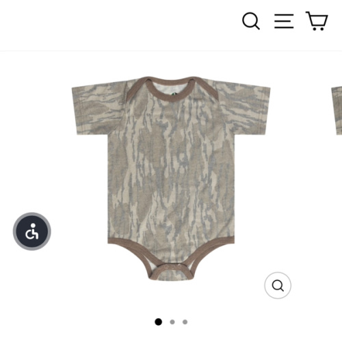 Cotton Mill Infant Washed Out Diaper Shirt