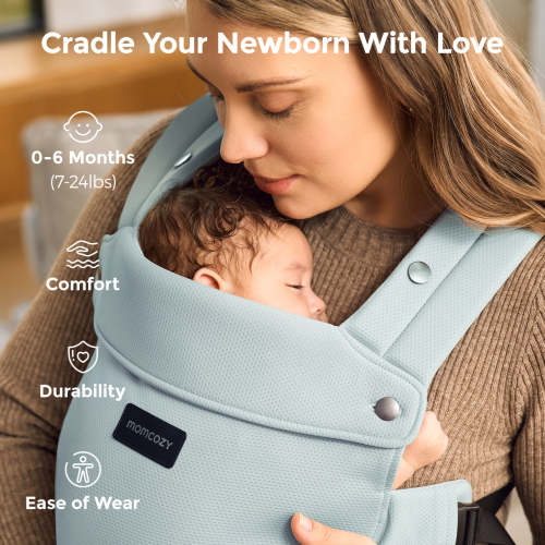 Ergonomic, Cozy and Lightweight - Baby Carrier Newborn to Toddler