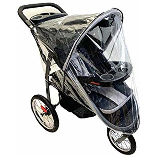 Sashas Rain and Wind Cover For the Graco ‘FastAction Fold Click Connect’ Jogger Stroller