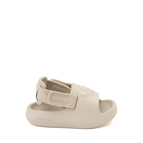 adidas Adifom Adilette Slide Sandal - Baby / Toddler - Putty Grey