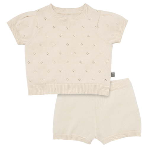Modern Moments by Gerber Baby Girl Sweater Knit Outfit Set, 2-Piece, Sizes 0/3 Months - 24 Months
