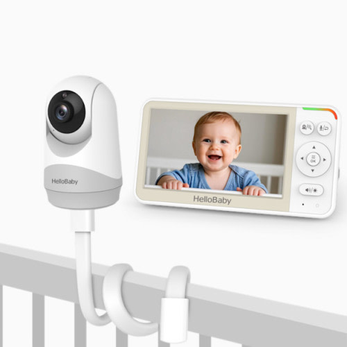 5.0" IPS Non-WiFi Video Baby Monitor with Flex Mount