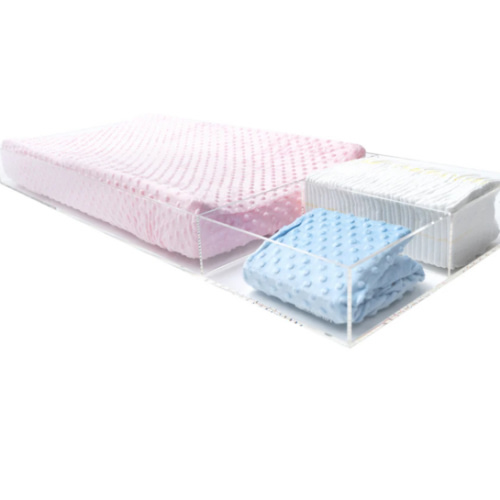 LELLOBABY™ -  6mm Thick Premier Edition Acrylic Diaper Changing Tray PLUS+