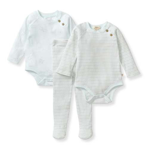 Frog Baby Boy 3-Piece Bodysuit & Pants Set – Burt's Bees Baby