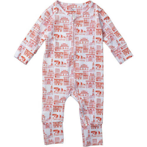Double Zip One-Piece, Sites and Shops Red - Moon Breeze Mercantile Rompers | Maisonette