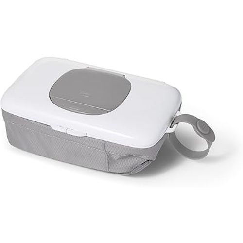OXO Tot On-The-Go Wipes Dispenser with Diaper Pouch, Gray