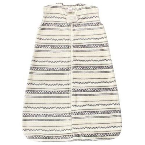 Hudson Baby Plush Sleeveless Sleeping Bag, Sack, Blanket, Stripe Print, 12-18 Months