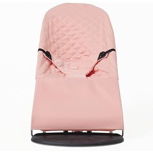 Fabric seat for Bouncer Belltop Compatible with BabyBjörn Bouncer: Soft & Bliss. Cover for Baby Bouncer (seat): Hypoallergenic & Breathable. Seat for Baby Swing: Ergonomic (Pink)