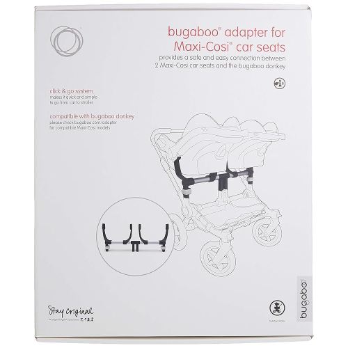 Bugaboo Donkey Twin Car Seat Adapter, Maxi-COSI/Nuna