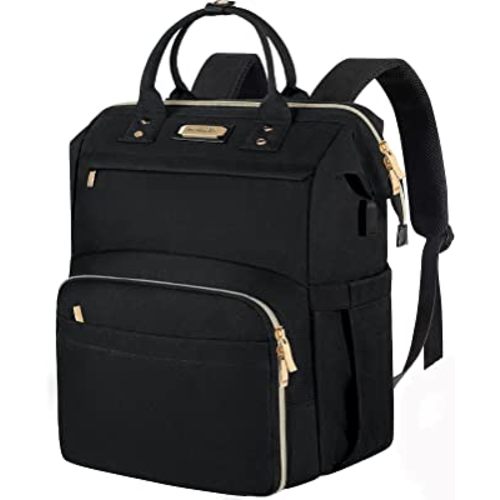 Lunch Bag Backpack, Insulated Cooler Backpack Lunch Box Laptop Backpack with USB Port for Women Men Fits 15.6 Inch Laptop