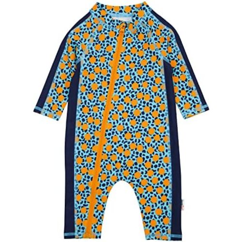SwimZip Boys' Long-Sleeve UPF 50+ Swimsuit for Baby, Toddler, & Little Boys