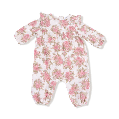 Ruffle Sleeve Romper – Angel Dear