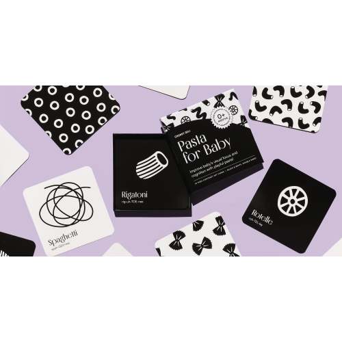 Gourmet for Baby High Contrast Art Cards | Sensory Play – Chunky Deli