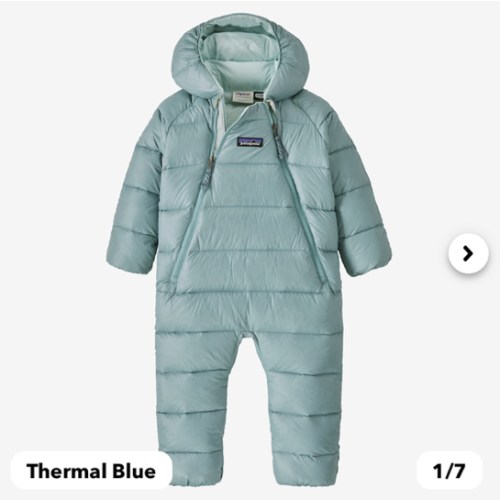 Patagonia Infant Hi-Loft Down Snowsuit 6-12m