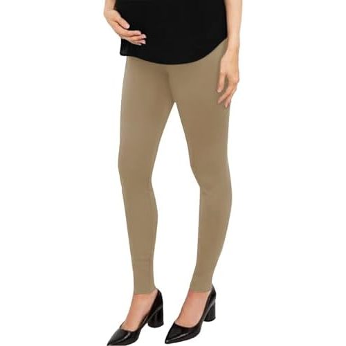 Hybrid & Company Women's Super Comfy Stretch Maternity Leggings Made in USA