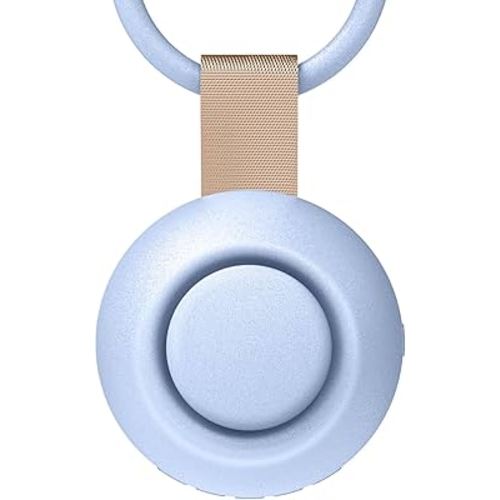 2025 Mom's Choice Awards, Portable Sound Machine for Baby Adult, Smart Cry Detection, 18 Soothing Sound, Bluetooth Rechargeable White Noise Machine for Home Office Travel, Nursery Light, Blue