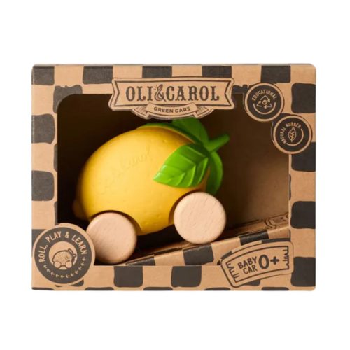 Lou the Lemon Baby Car by Oli & Carol – Pacifier Kids Boutique