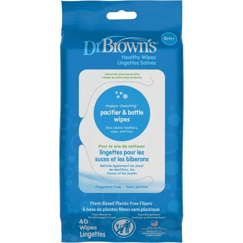 Dr. Brown's Pacifier and Bottle Wipes, 40 Count