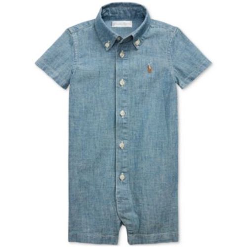 Baby Collared Chambray Shortall