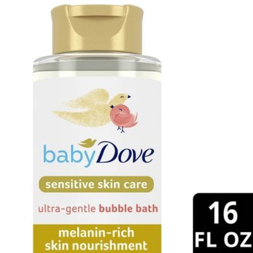 Baby Dove Melanin Rich Skin Nourishment Bubble Wash - 16oz