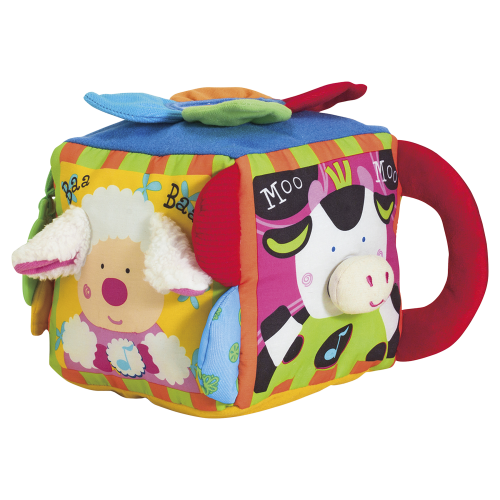 Melissa &amp; Doug Musical Farmyard Cube for Babies and Toddlers