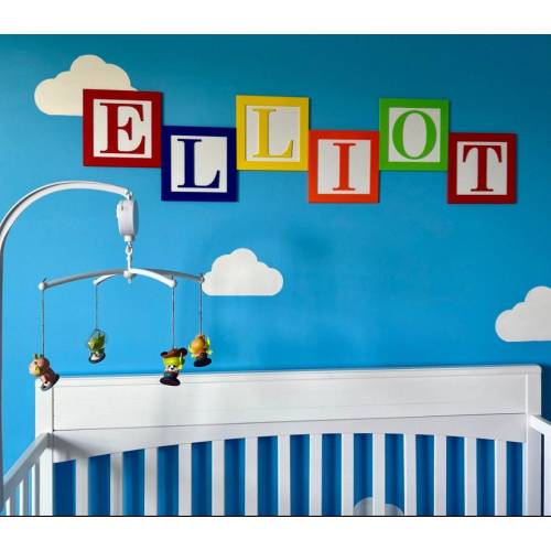 Custom Toy Story Name Blocks - Unique Baby Shower or Birthday Gift Decor
