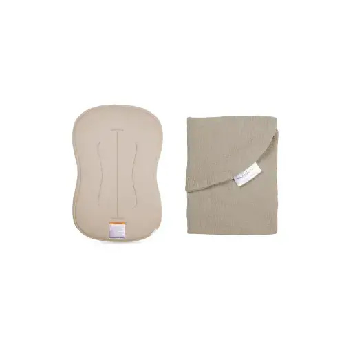 Lounger Curve + Muslin Cover Set | Birch