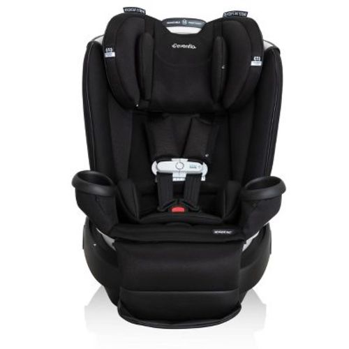 Evenflo Gold Revolve 360 Extend All-in-one Rotating Convertible Car Seat With Sensorsafe- Onyx Black