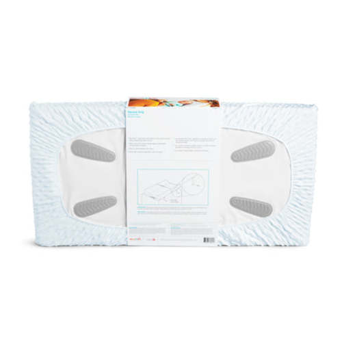 Munchkin Changing Pad Covers - Light Blue/Off-White