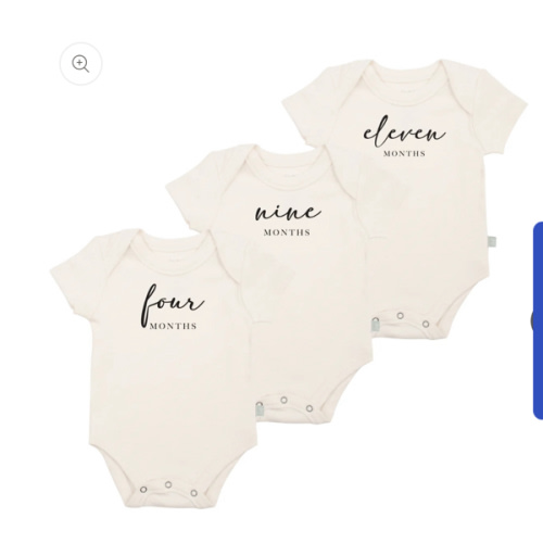 Gift Set - Monthly Milestone - Black | 100% Organic - Finn + Emma
