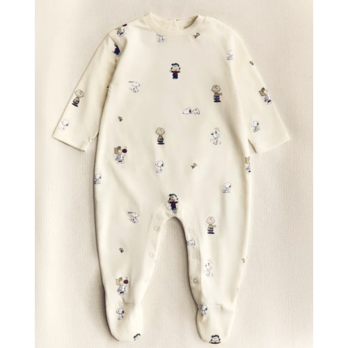 PEANUTS™ CHILDREN’S FOOTED ROMPER - See all - NEW COLLECTION - KIDS AND BABY - BABY - Clothing And Footwear | Zara Home United States of America