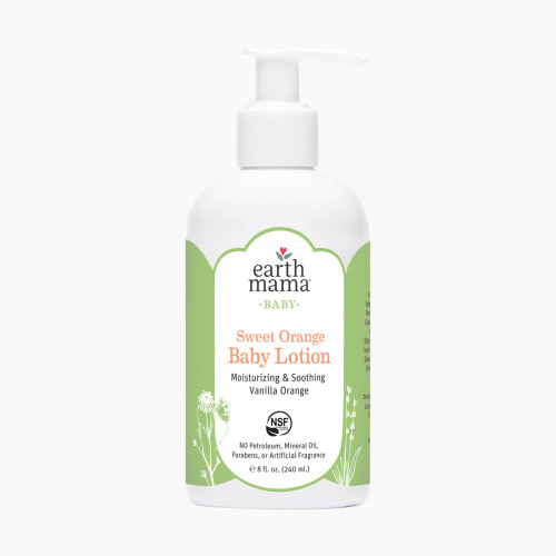 Earth Mama Baby Lotion - Sweet Orange, 8 fl oz