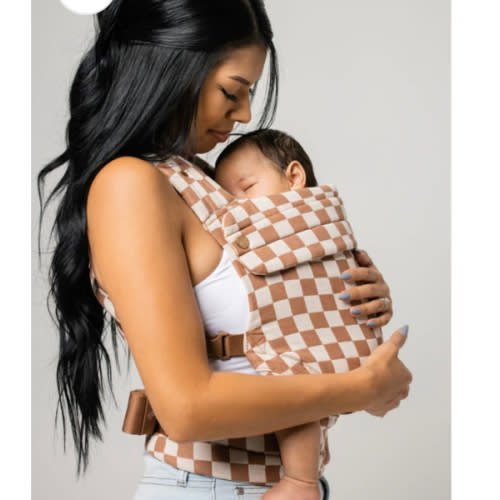The Monarch Carrier - Mocha Check – Mabē