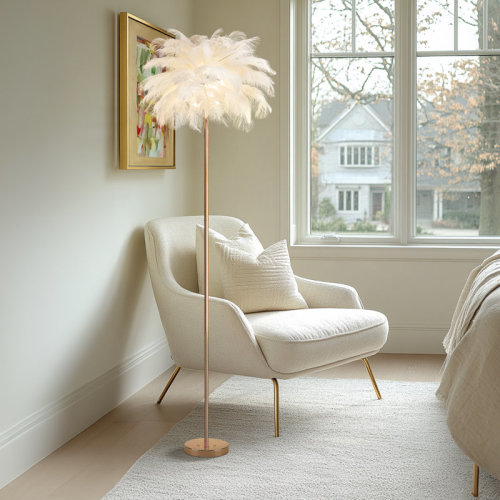 Willa Arlo™ Interiors Lismore 63" LED Novelty Floor Lamp & Reviews | Wayfair