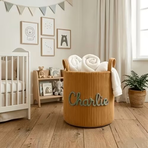 custom 1pc personalized custom storage basket room storage - Temu