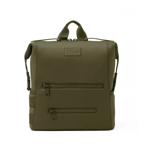 Indi Diaper Backpack, Large - Dark Moss, deep olive green