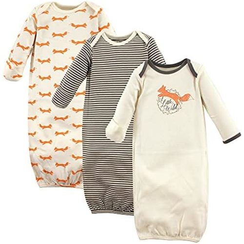 Touched by Nature Unisex Baby Organic Cotton Gowns