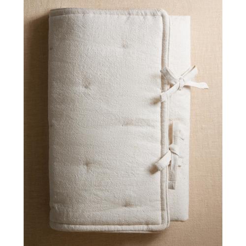 CHILDREN’S LINEN POPLIN CHANGING MAT