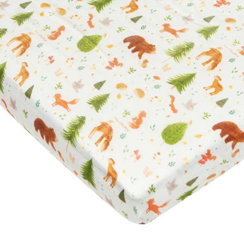 Crib Sheet - Forest Friends