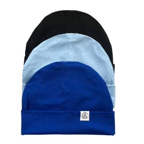 Newborn Satin Lined Jersey Beanie Gift Set-Boy – Aarin & Co.