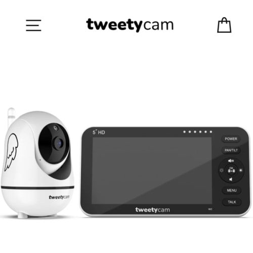 Tweetycam Baby monitor with camera