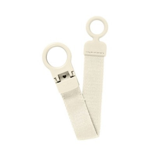 Bibs Loop Universal Pacifier Clip 0-24m - Ivory