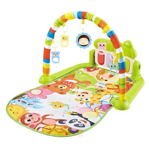 Baby Gym, Baby Play Mat, Kick Play Piano Activity Gym Mat with Musical, Baby Early Development Toys Gift for Newborn Infants Toddlers.