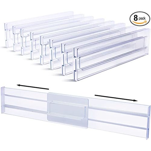 Drawer Dividers Organizers 8 Pack