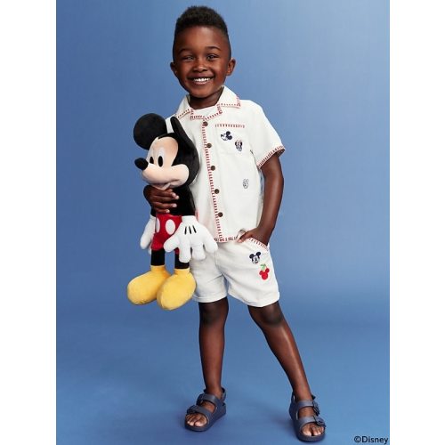 Old Navy x Disney© Linen-Blend Shirt and Shorts Set for Toddler Boys