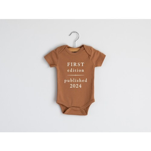 First Edition Published 2024 Bodysuit in Camel