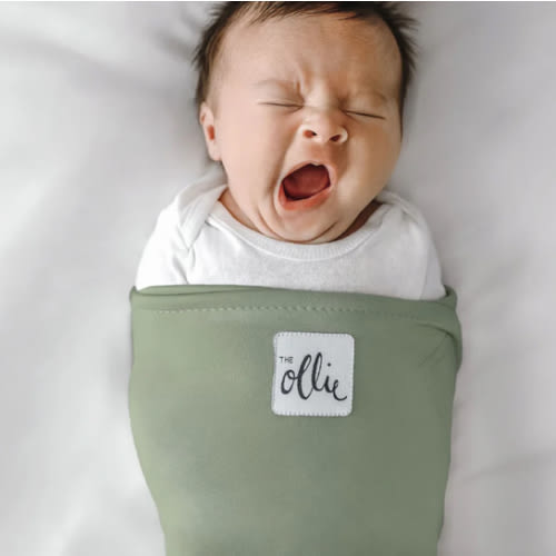 The Ollie® Swaddle | Award-Winning Baby Swaddle for Newborn Sleep | Baby Registry Favorite