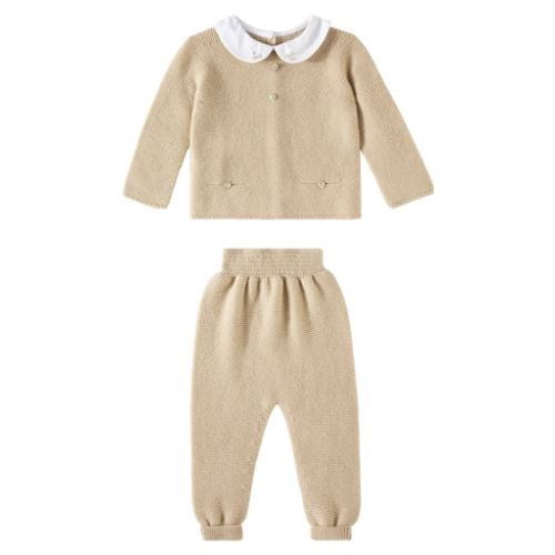 Baby Fonzo wool sweater and pants set 12M