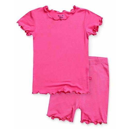 VAENAIT BABY Kids Sleepwear Pajamas Short Soft Cool Summer Viscose Pjs 2pcs Set