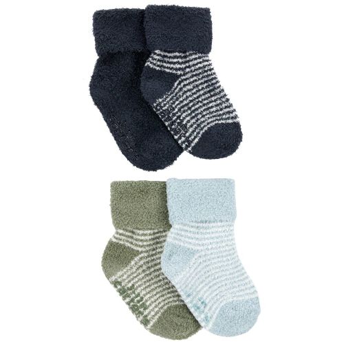 4-Pack Chenille Booties - NB - <img class="color-swatch-img js-color-swatch-img" src="https://cdn-fsly.yottaa.net/578855e22bb0ac10350002d6/www.carters.com/v~4b.223/dw/image/v2/AAMK_PRD/on/demandware.static/-/Sites-carters_master_catalog/default/dwc20702ae